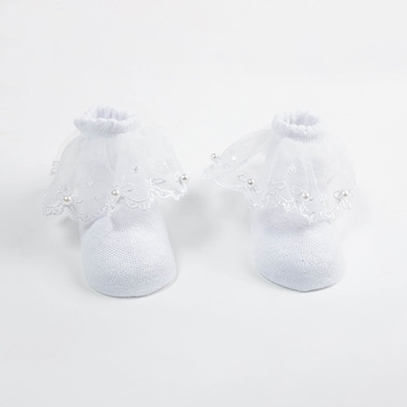 জাল পার্ল লেইস লেইস মোজা সুতির মেয়েদের ধনুক শিশুর পাতলা ছোট মোজা জাল পার্ল লেইস লেইস মোজা সুতির মেয়েদের ধনুক শিশুর পাতলা ছোট মোজা