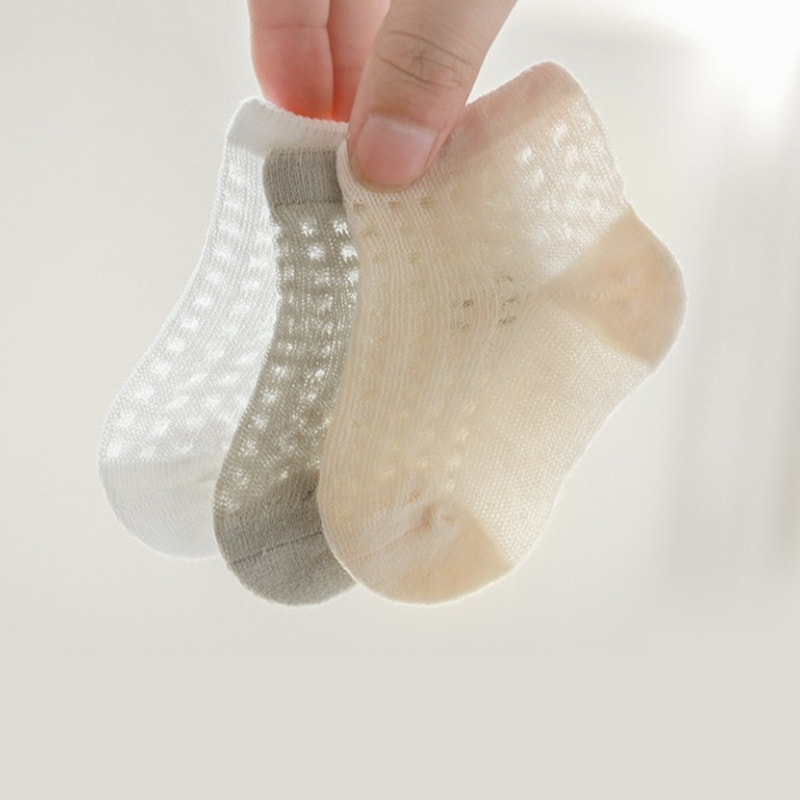 শিশুর মোজা গ্রীষ্মের নতুন আল্ট্রা-থিন জাল শ্বাস প্রশ্বাসের আইস সিল্ক বোনলেস ইলাস্টিক মুখ ছোট মোজা নবজাতকের শিশুর স্টকিংস শিশুর মোজা গ্রীষ্মের নতুন আল্ট্রা-থিন জাল শ্বাস প্রশ্বাসের আইস সিল্ক বোনলেস ইলাস্টিক মুখ ছোট মোজা নবজাতকের শিশুর স্টকিংস