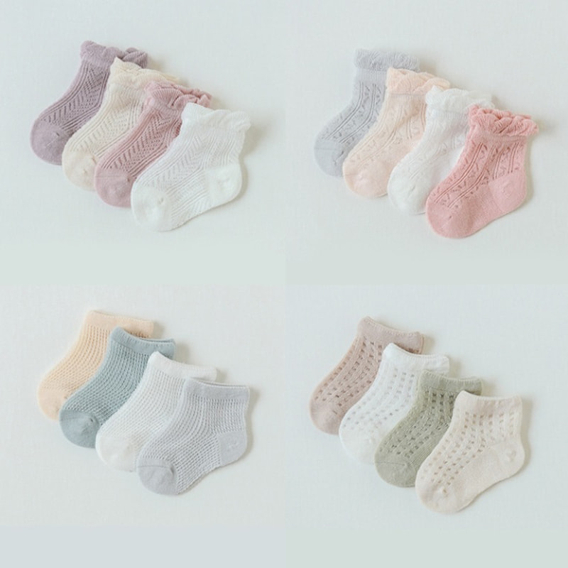 শিশুর মোজা গ্রীষ্মের নতুন আল্ট্রা-থিন জাল শ্বাস প্রশ্বাসের আইস সিল্ক বোনলেস ইলাস্টিক মুখ ছোট মোজা নবজাতকের শিশুর স্টকিংস শিশুর মোজা গ্রীষ্মের নতুন আল্ট্রা-থিন জাল শ্বাস প্রশ্বাসের আইস সিল্ক বোনলেস ইলাস্টিক মুখ ছোট মোজা নবজাতকের শিশুর স্টকিংস