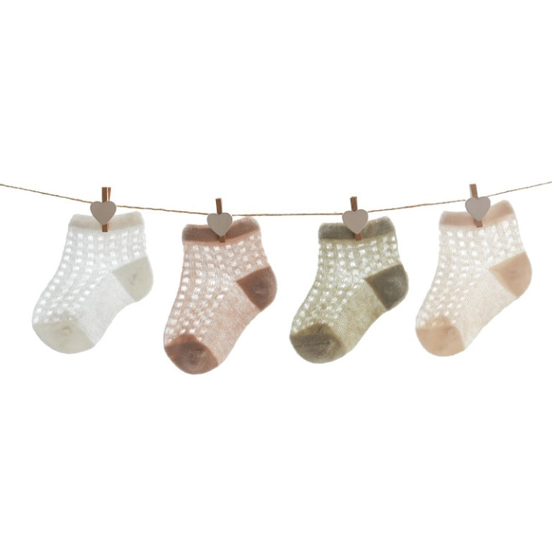 শিশুর মোজা গ্রীষ্মের নতুন আল্ট্রা-থিন জাল শ্বাস প্রশ্বাসের আইস সিল্ক বোনলেস ইলাস্টিক মুখ ছোট মোজা নবজাতকের শিশুর স্টকিংস শিশুর মোজা গ্রীষ্মের নতুন আল্ট্রা-থিন জাল শ্বাস প্রশ্বাসের আইস সিল্ক বোনলেস ইলাস্টিক মুখ ছোট মোজা নবজাতকের শিশুর স্টকিংস